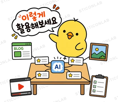 AI 활용 병아리 삐루
