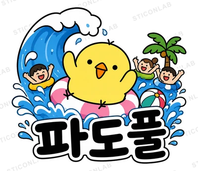 노란 병아리 삐루의 여름방학