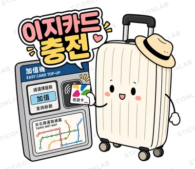 캐리의 대만여행 | 여행 블로그 스티커