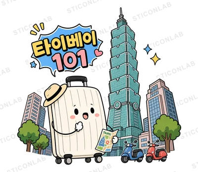 캐리의 대만여행 | 여행 블로그 스티커
