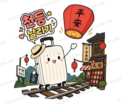캐리의 대만여행 | 여행 블로그 스티커
