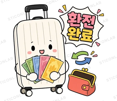 캐리의 베트남여행 | 감성 여행 스티커