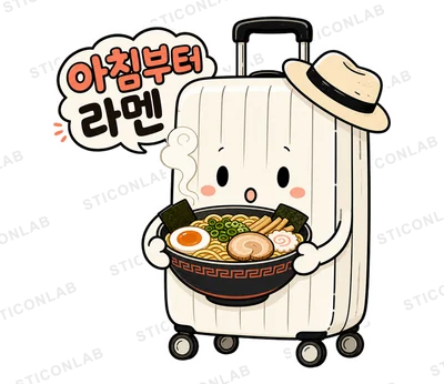 캐리의 일본여행 스티커